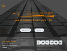 Tablet Screenshot of cityreifenservice.de